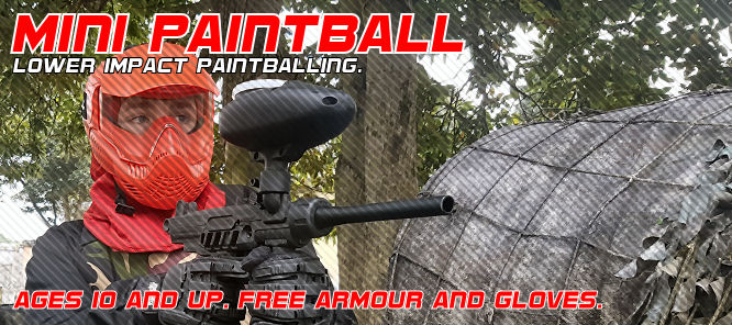 Mini Paintball in Exeter and Newton Abbot